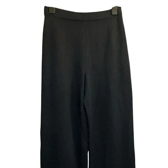 ST. JOHN CAVIER Black Wool Blend Knit - Picture 3 of 8